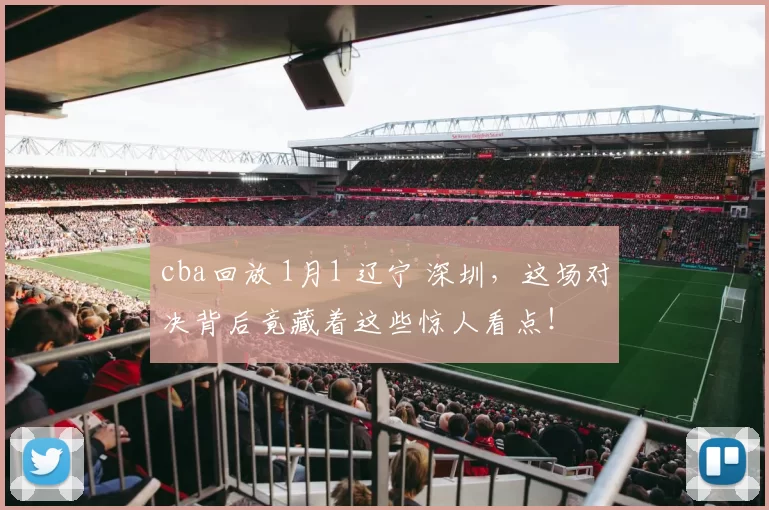 cba回放 1月1 辽宁 深圳，这场对决背后竟藏着这些惊人看点！